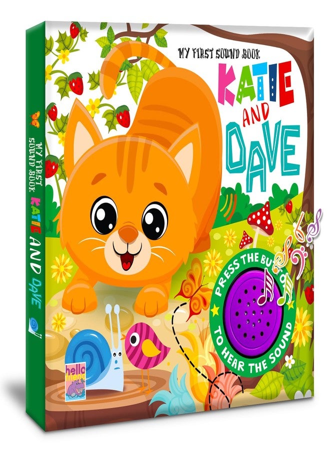 BRIJBASI Fun at The Katie and Dave - Interactive Sound Book for Kids | Musical Rhymes and Storytime Learning | Colorful Board Book for Toddlers - Image 1
